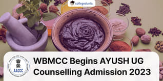 WBMCC Begins AYUSH UG Counselling Admission 2023; Round 1, 2 & 3 Schedule Released @wbmcc.nic.in. Check Details Here